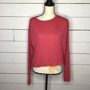 New Under Armour Heatgear Whisperlight Cropped Top